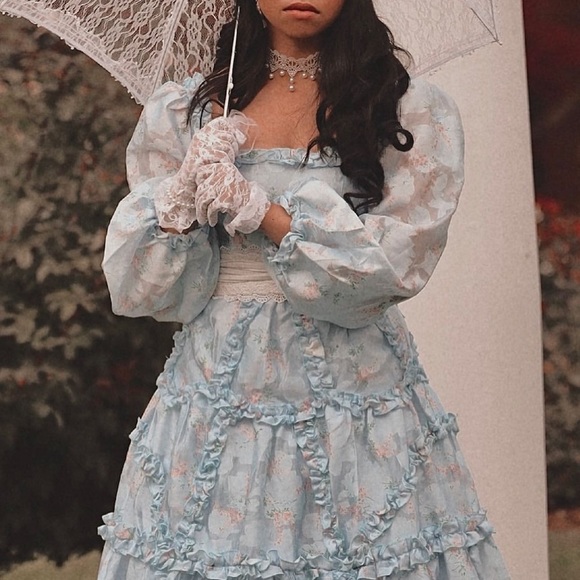 Needle & Thread Summer Blossom Ankle Gown Custom Made Replica - Picture 7 of 8